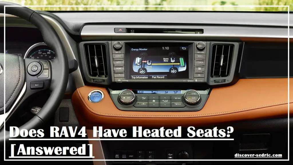 2016 Toyota RAV4 interior features