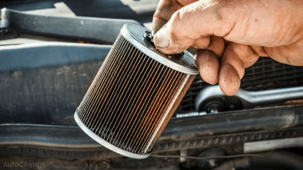 Clogged fuel filter