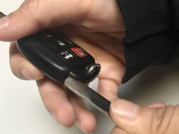 Smart Key Battery in a Toyota Corolla