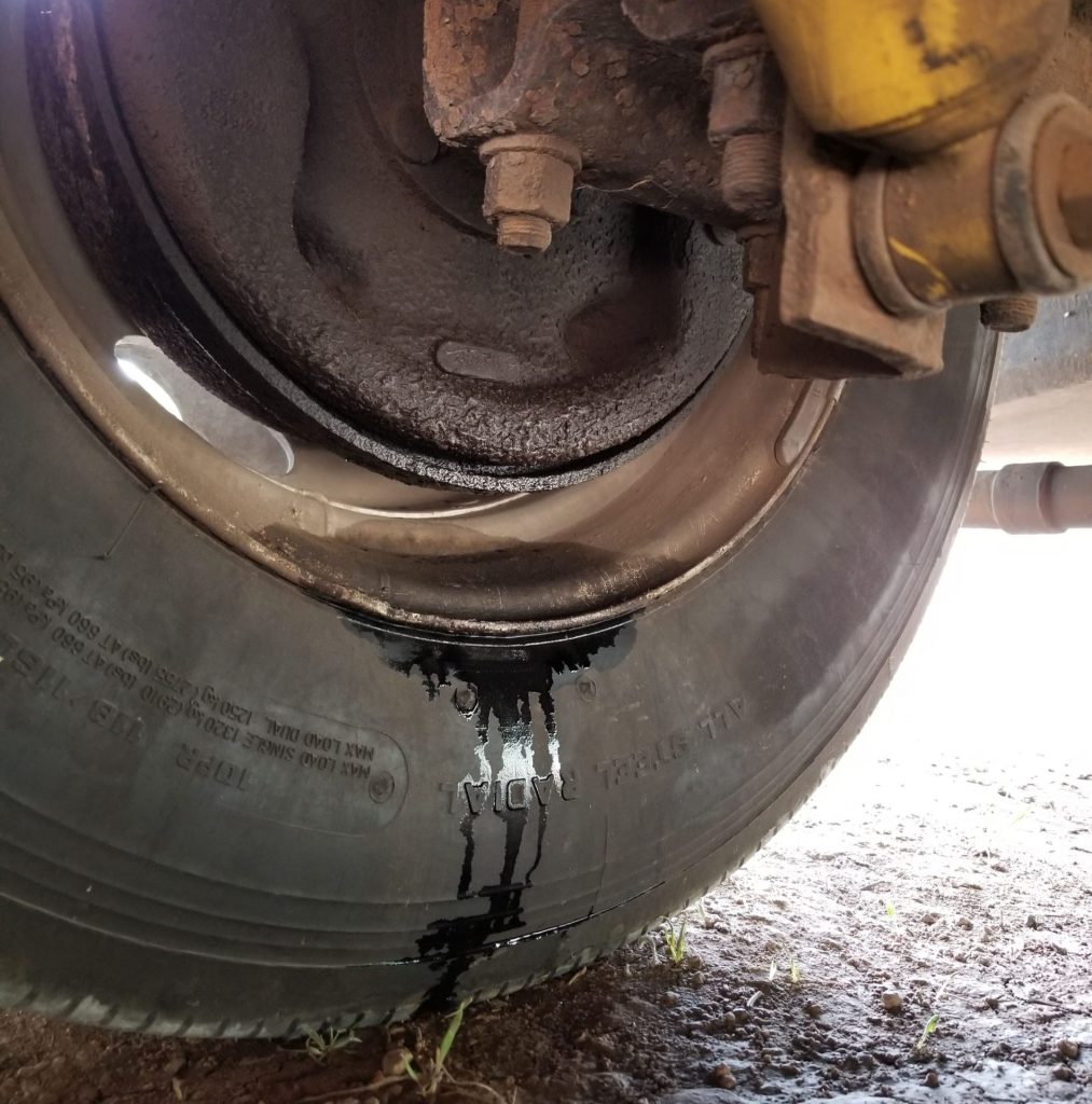 Brake Fluid Leak