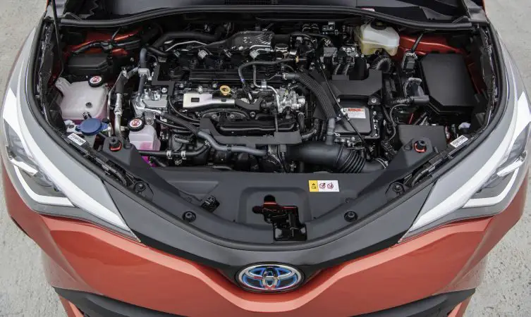 Toyota C-HR is driven by a four-cylinder engine