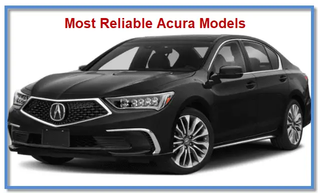 Most Reliable Acura Models
