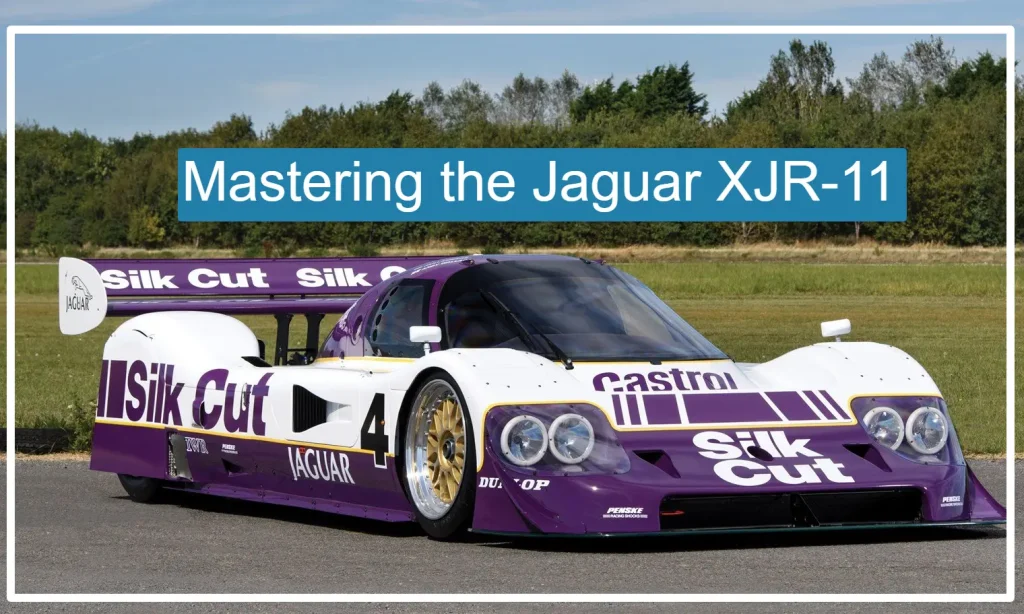 Jaguar XJR-11 Racing Car